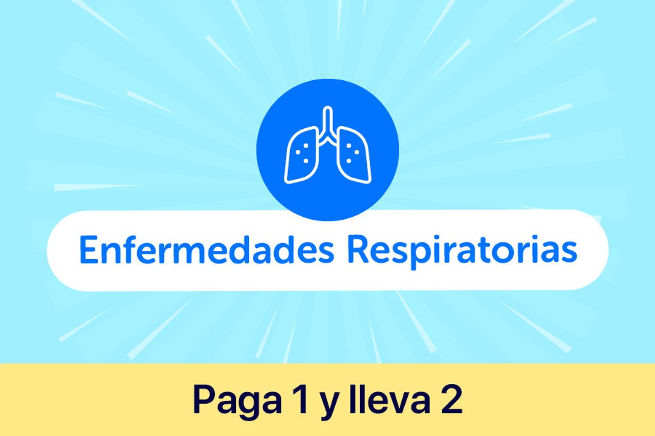 Respiratorios Paga 1 y Lleva 2